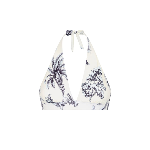 MISSY HALTER TOP GRASSE BLEUE 61