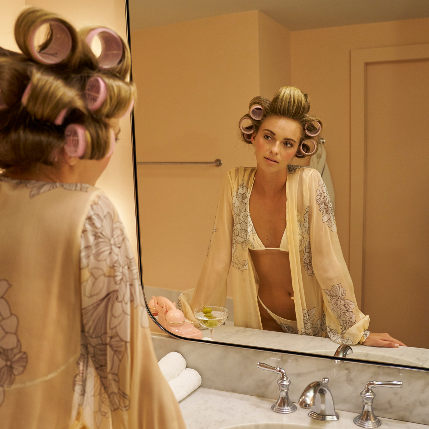 Triangle Top Hortense Mauve