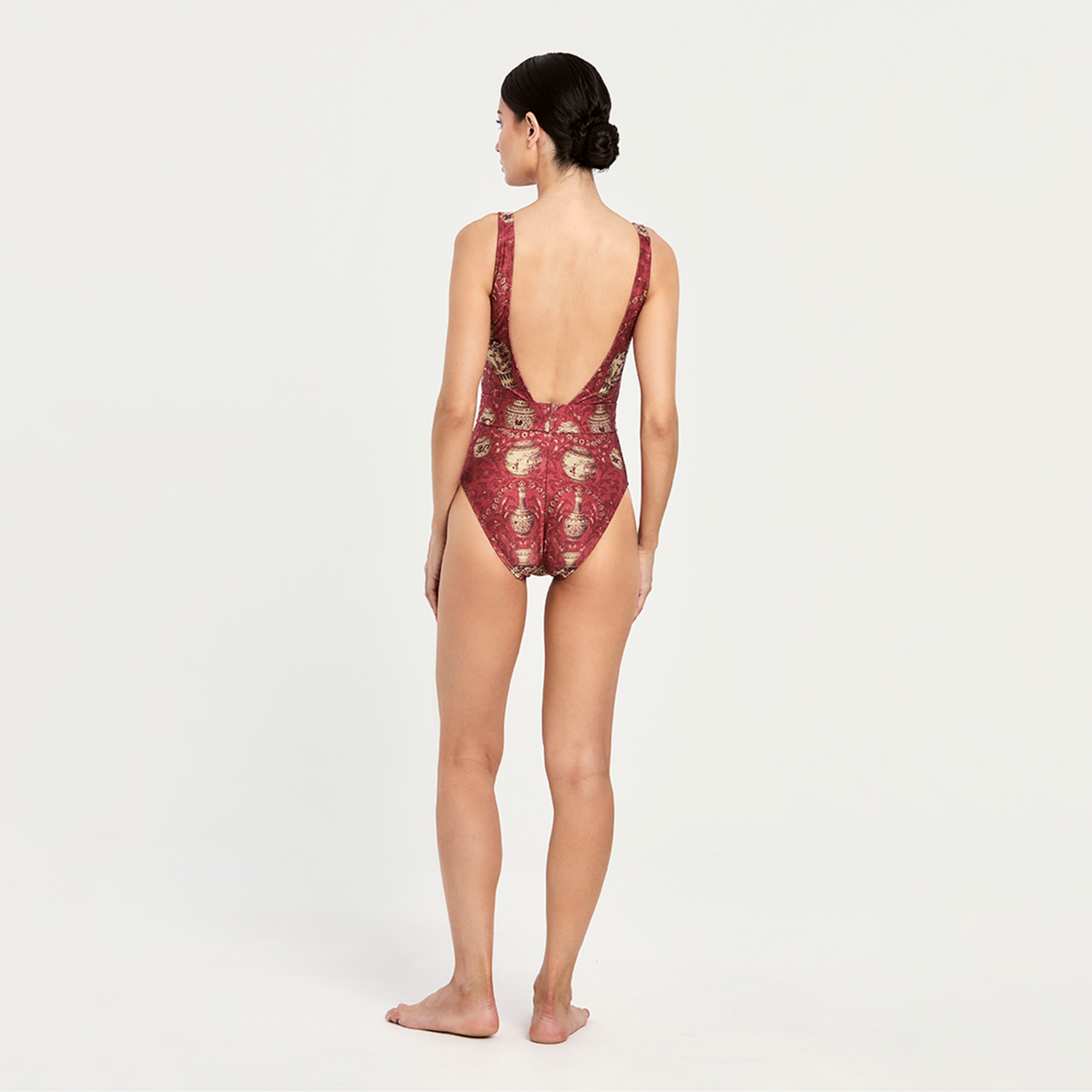Classic Belted One Piece