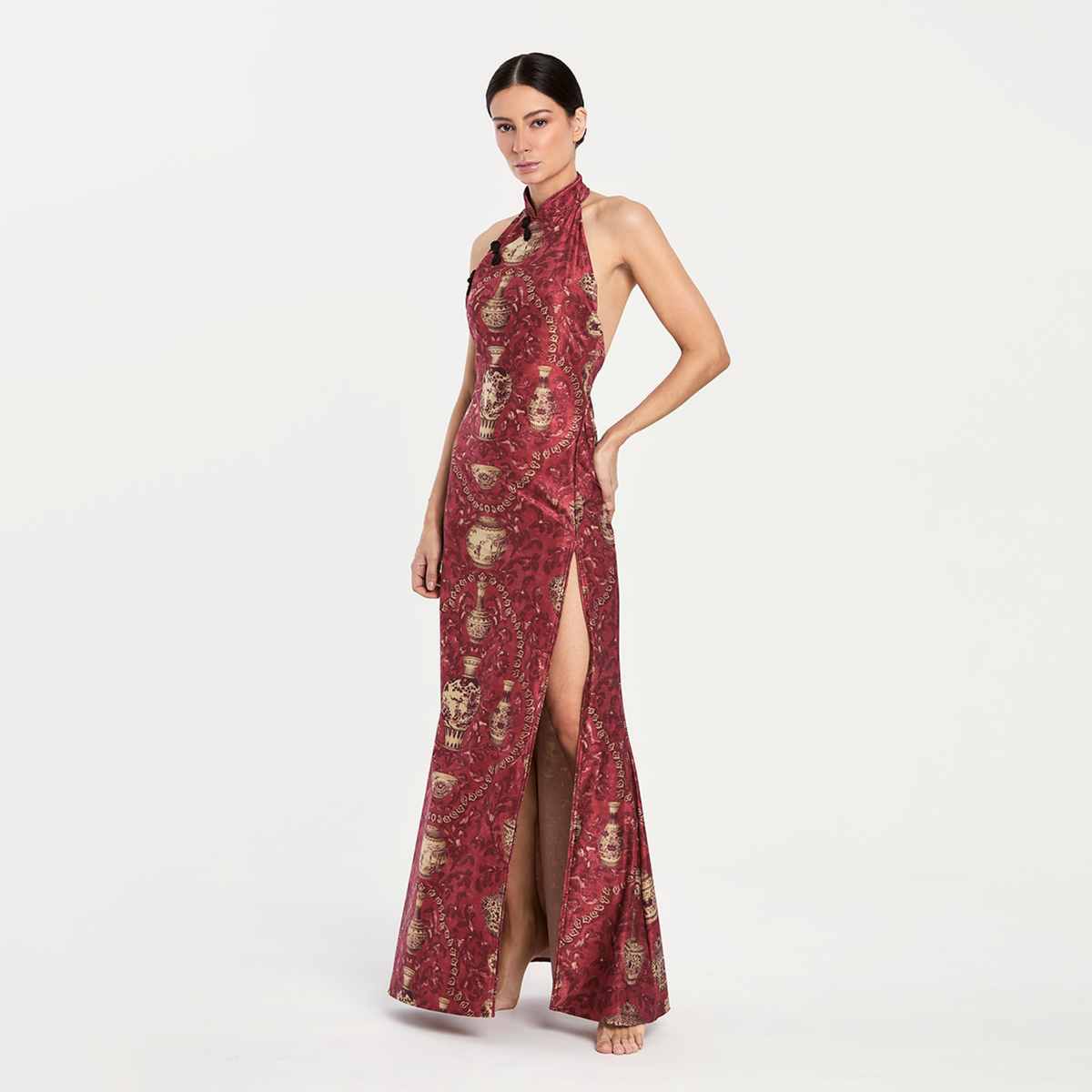 Halter Long Dress