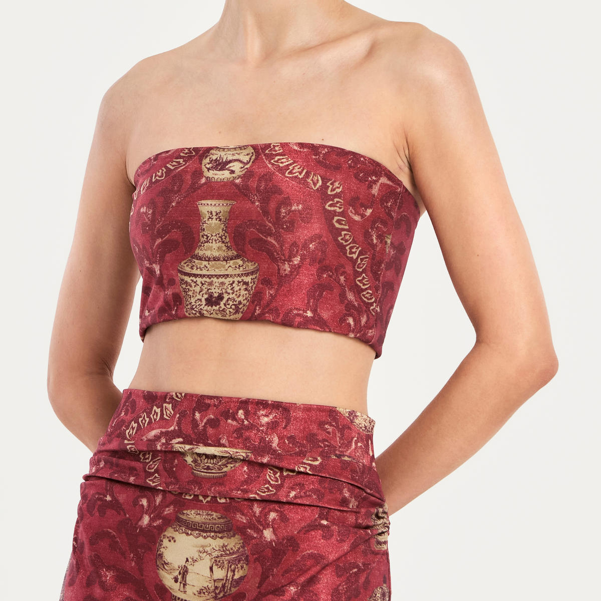 Strapless Bandeau Top