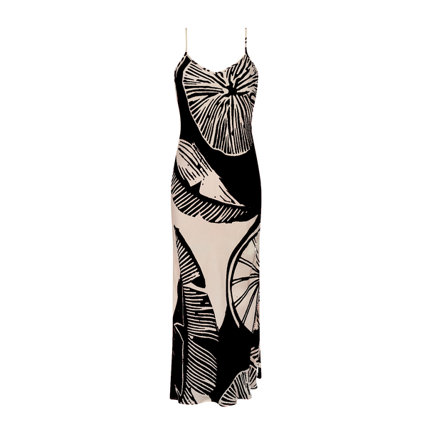 MIDI SLIP DRESS BLACKLEMON 297