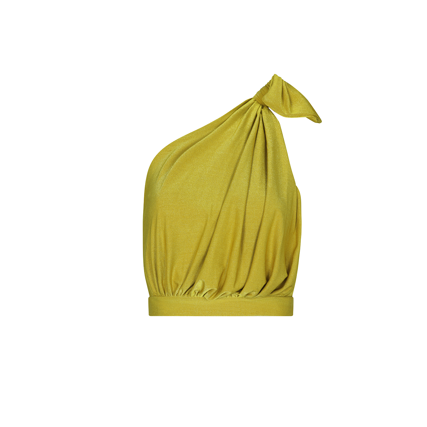 One Shoulder Blouse Lime House