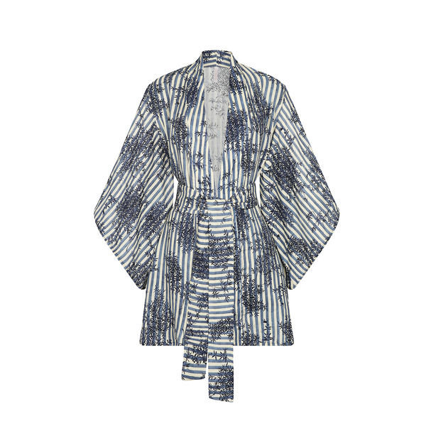 KIMONO 100% LINEN MANDARIN 371A