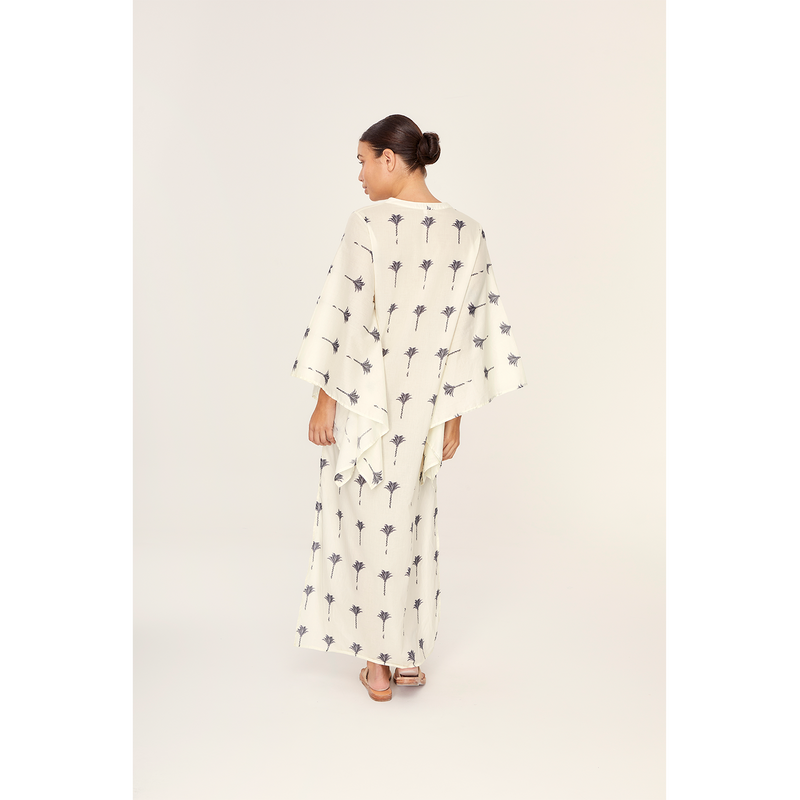 LONG KAFTAN 100% COTTON THE PALMS 351