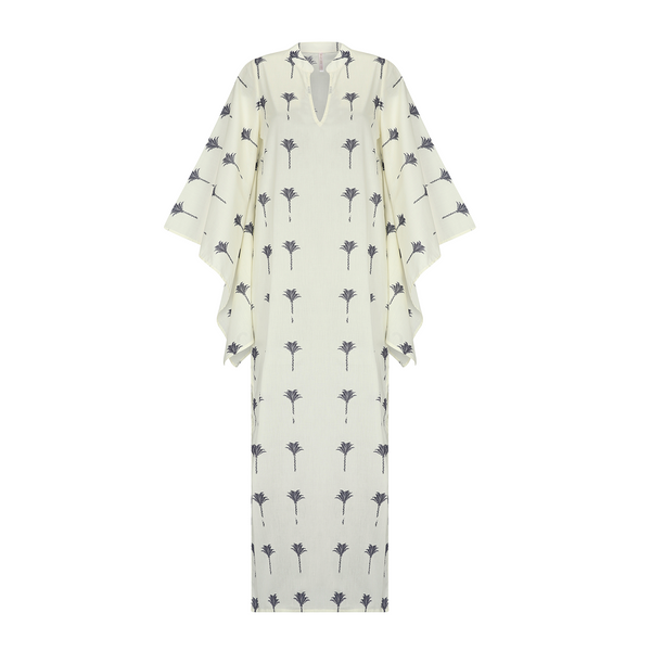 LONG KAFTAN 100% COTTON THE PALMS 351