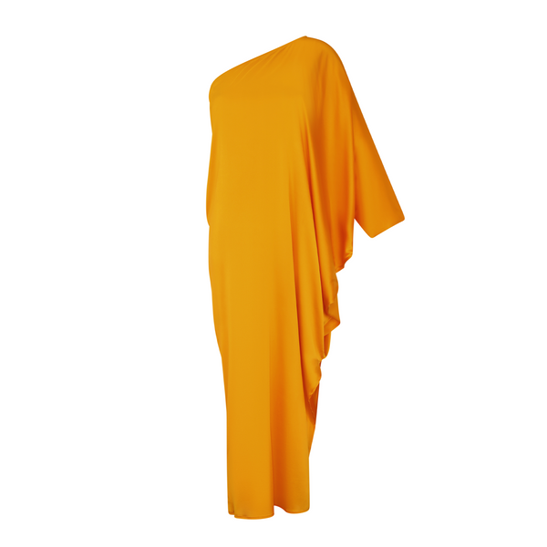 LONG TUNIC SILK ELASTANE PAPAYA 399