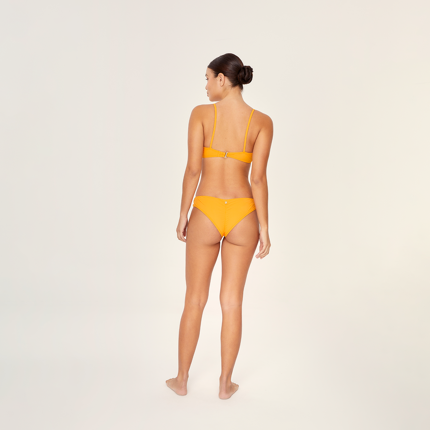 Short Bustier Top Papaya