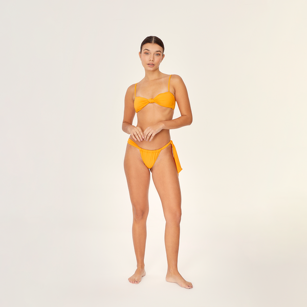 SIDE TIE STRING BOTTOM PAPAYA 14
