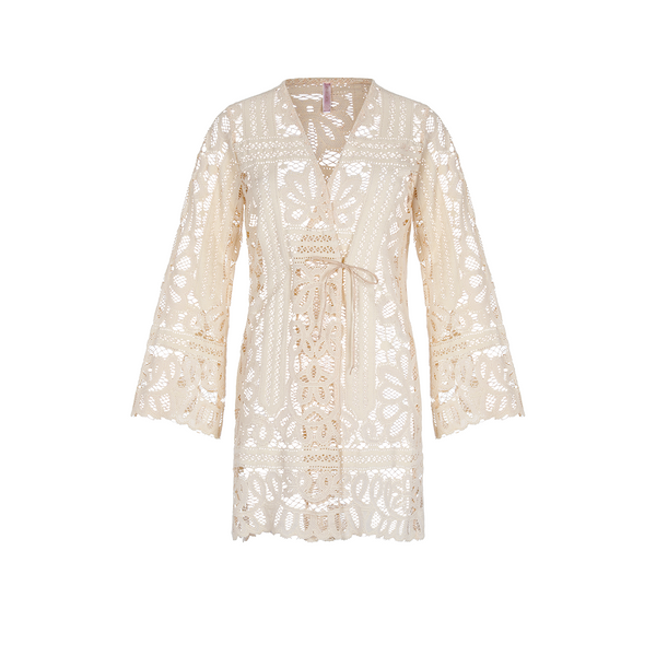 OPEN DRESS COTTON PA LA PERLE 288