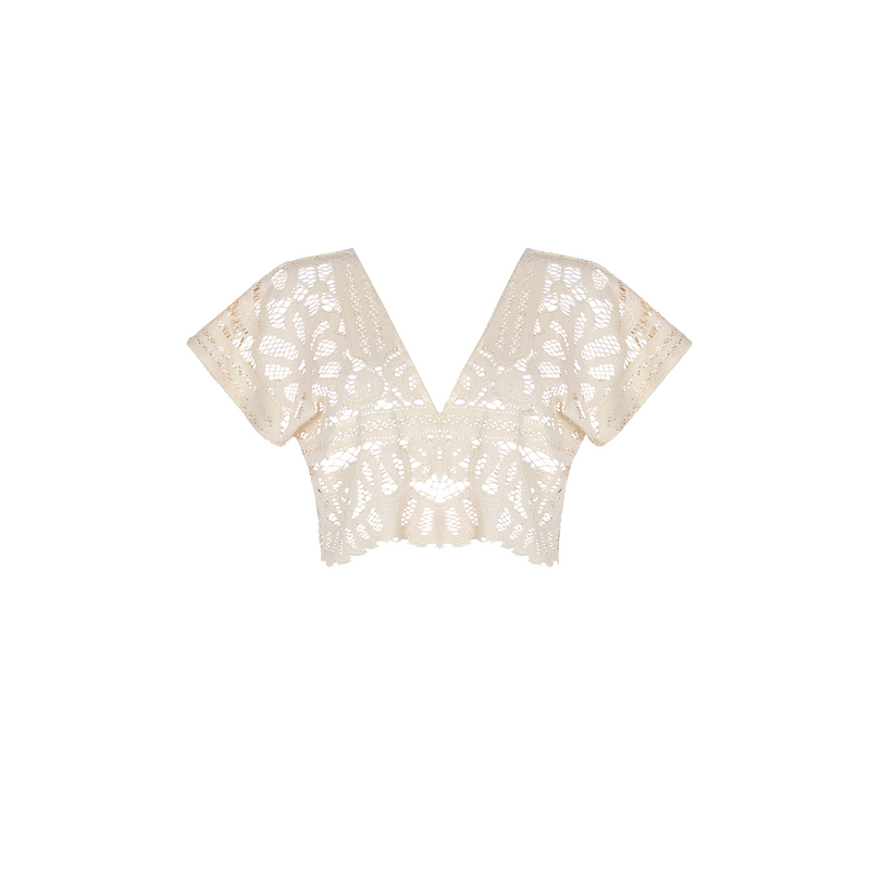 CROP TOP COTTON PA LA PERLE 429