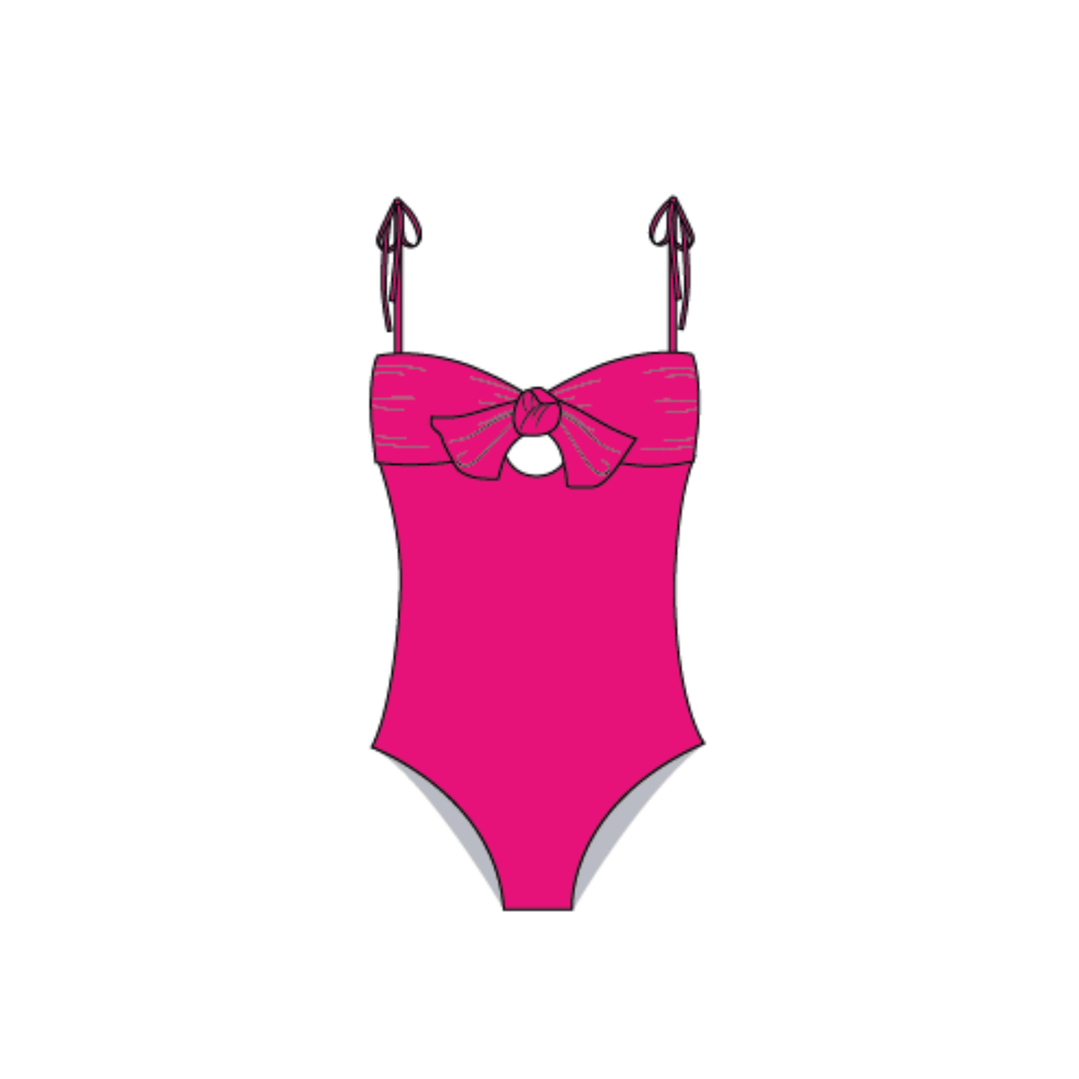 One Piece Girls Pink