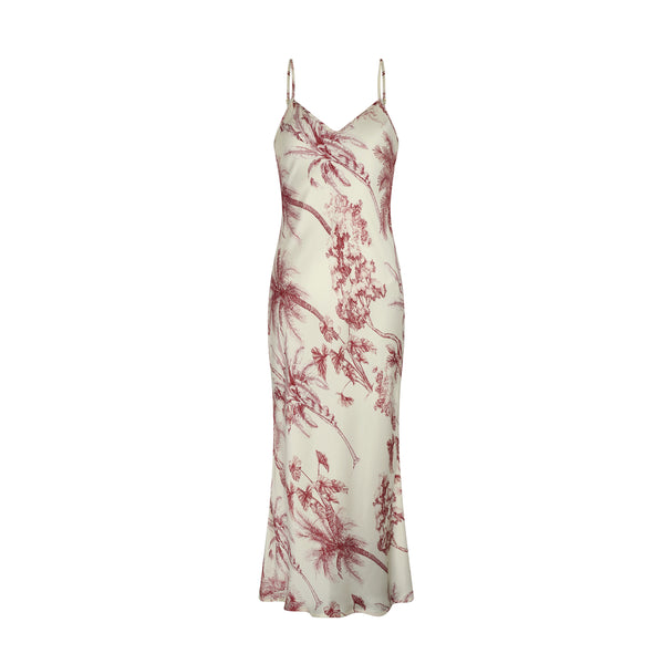 MIDI SLIP DRESS 100% SILK PROVENCE 297