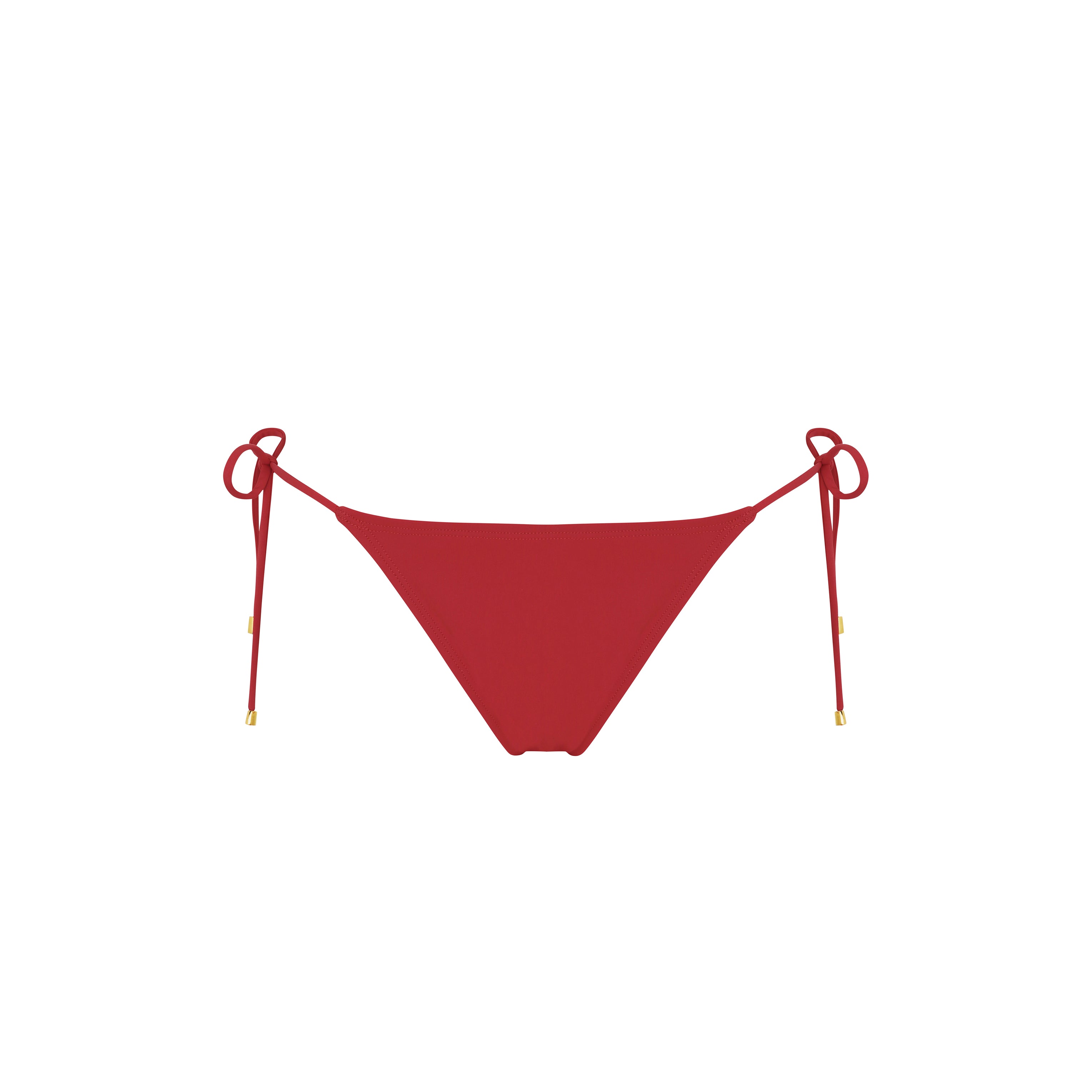Side Tie Brazilian Bottom Classic Red