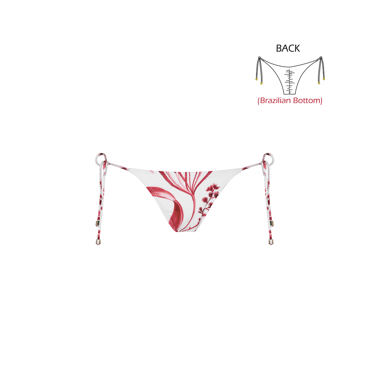 Side Tie Brazilian Bottom La Vie Rouge