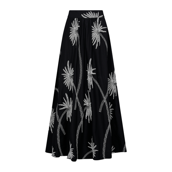 MAXI SKIRT 100% COTTON SAGO PALM 528
