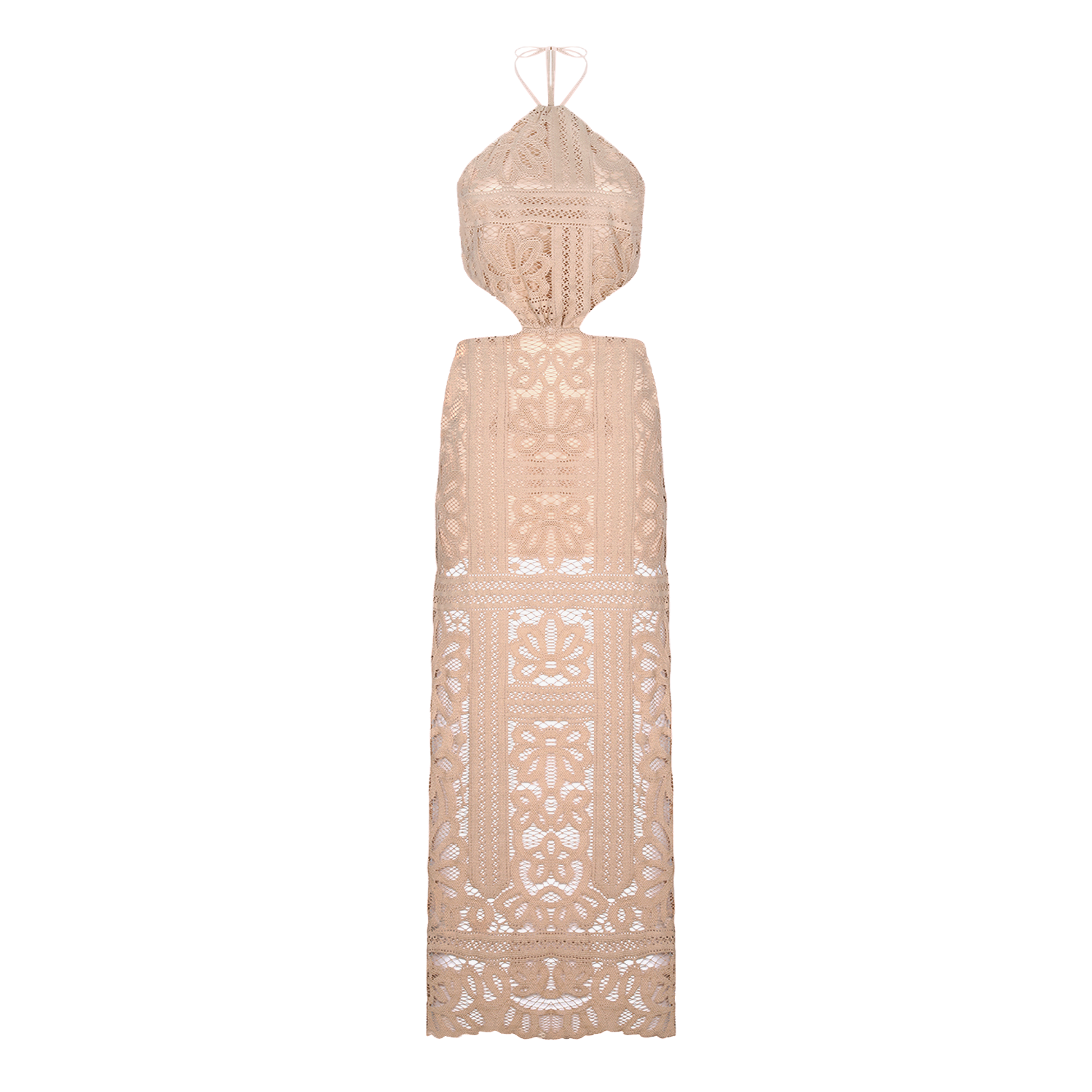 Long Dress Evening Sand