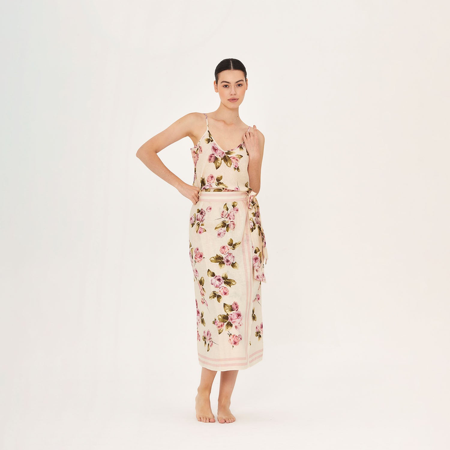 Wrap Skirt La Rose