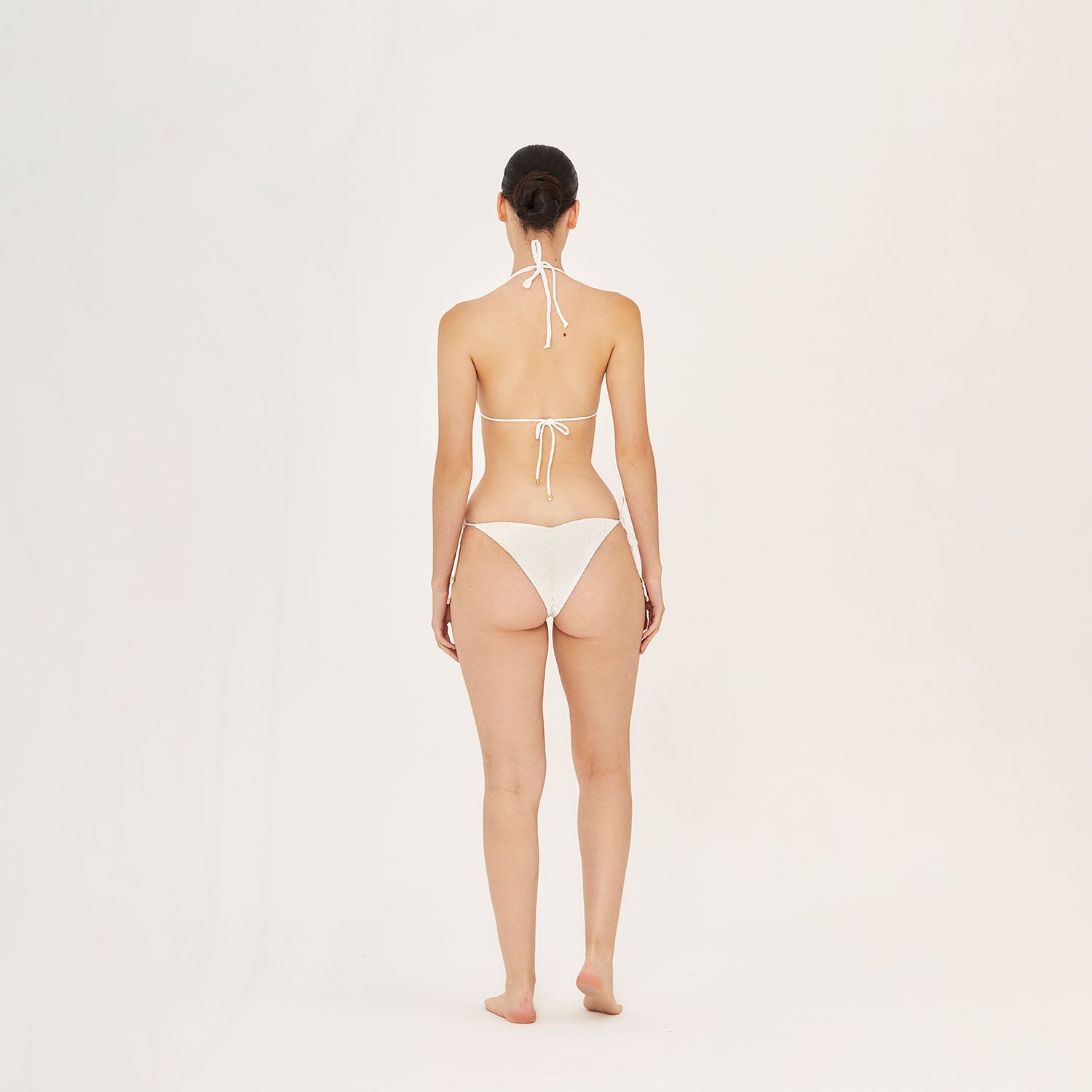 Side Tie Brazilian Bottom Paradis Blanc