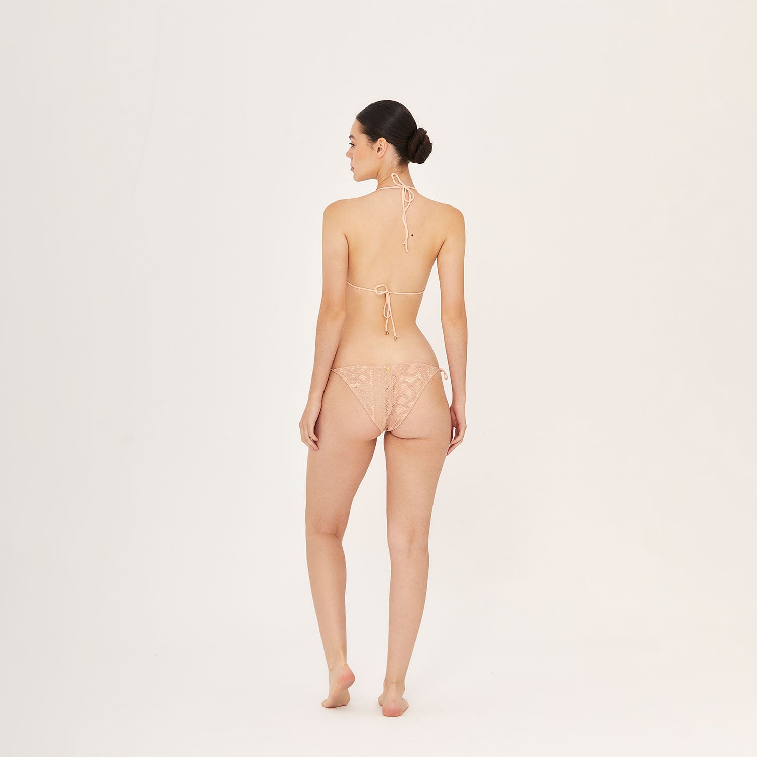 Side Tie Classic Bottom Evening Sand