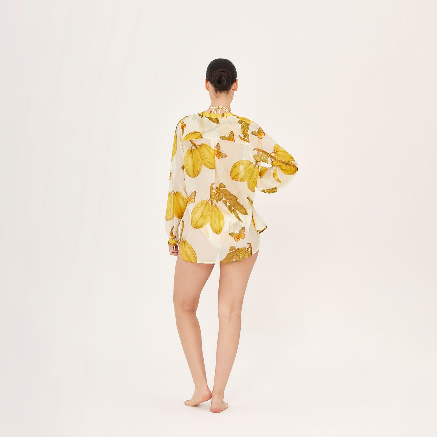 Shirt Fruits De Lest - Cotton Silk Chiffon