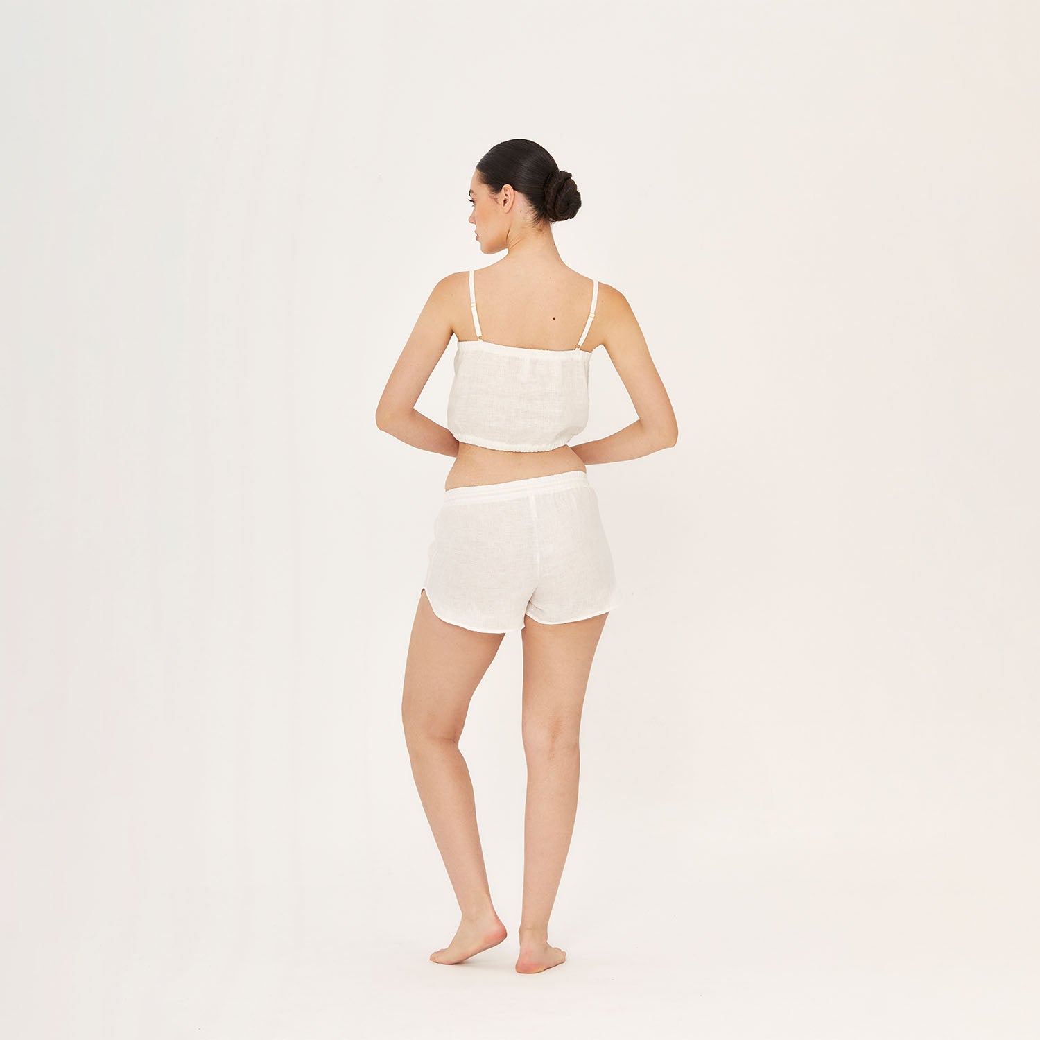 Crop Top Paradis Blanc