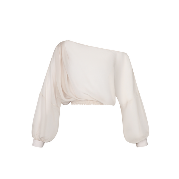 BLOUSE 100% SILK CHIFFON SUMMER BLAZER 439