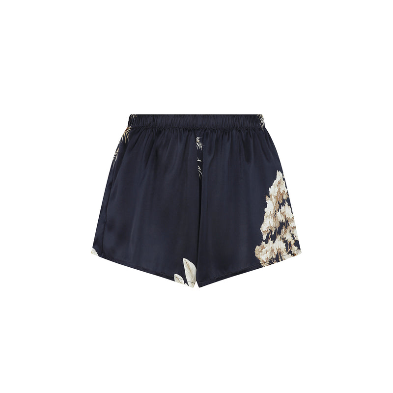 SHORT 100% SILK NUIT TROPICALE 451