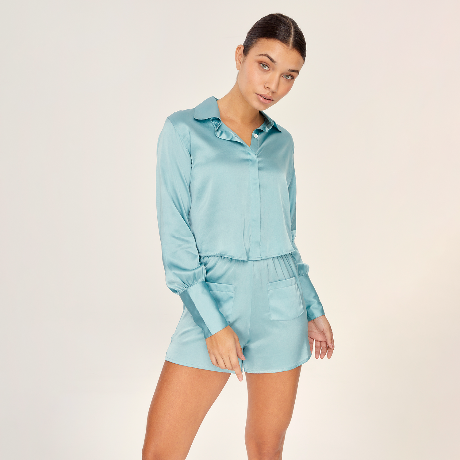 Shirt Turquoise