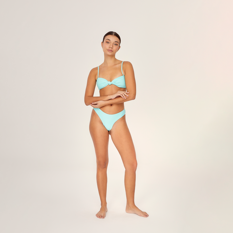 BANDEAU TOP TURQUOISE 90