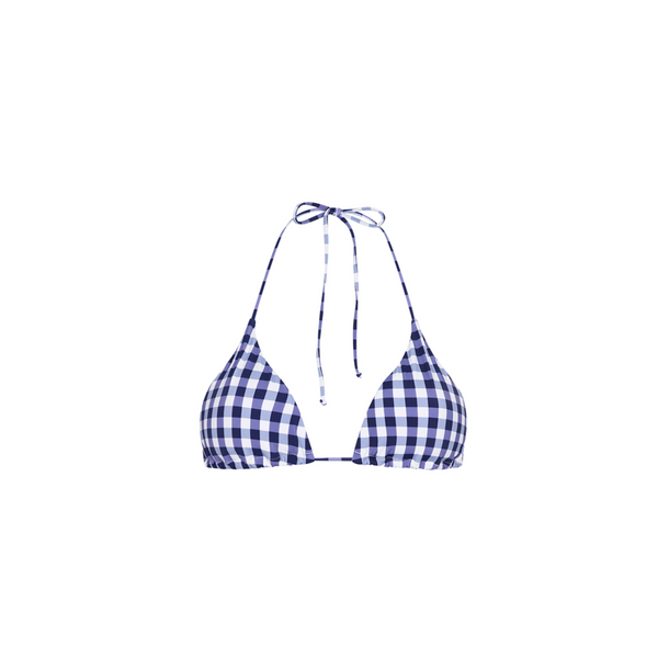 TRIANGLE TOP VICHY BLU 50