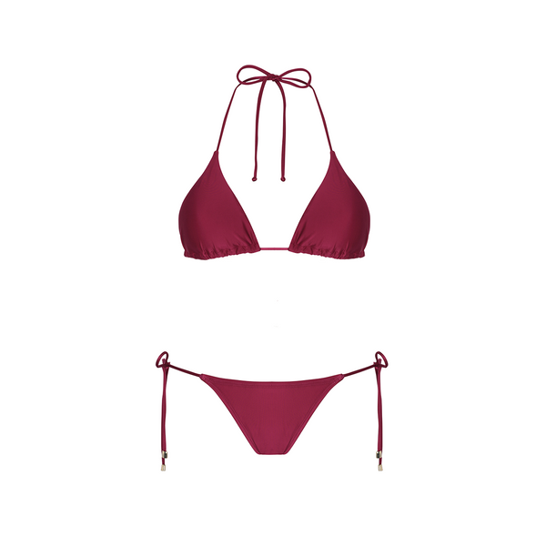 SIDE TIE VIN ROUGE 13