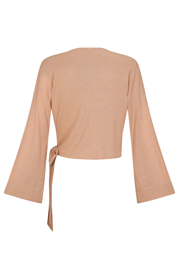 KIMONO BLOUSE CHAMPAGNE BLUSH 138