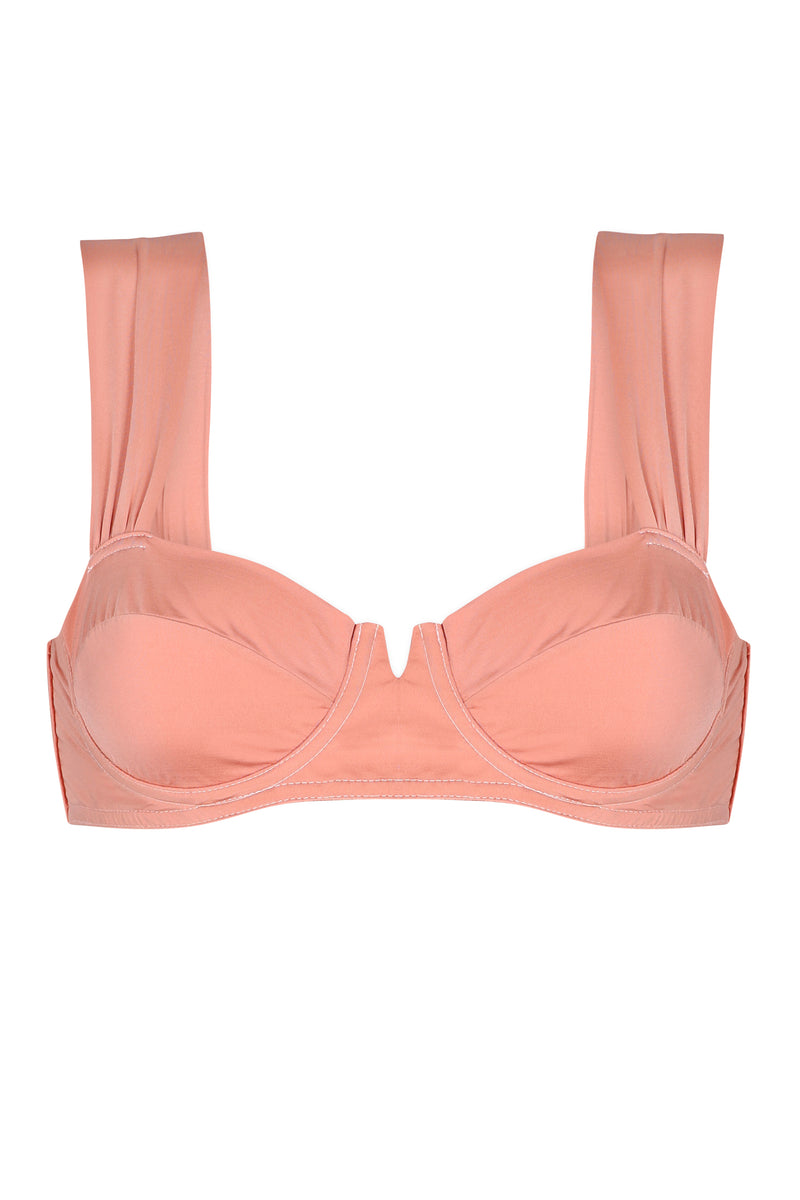 BUSTIER TOP CHAMPAGNE BLUSH 34