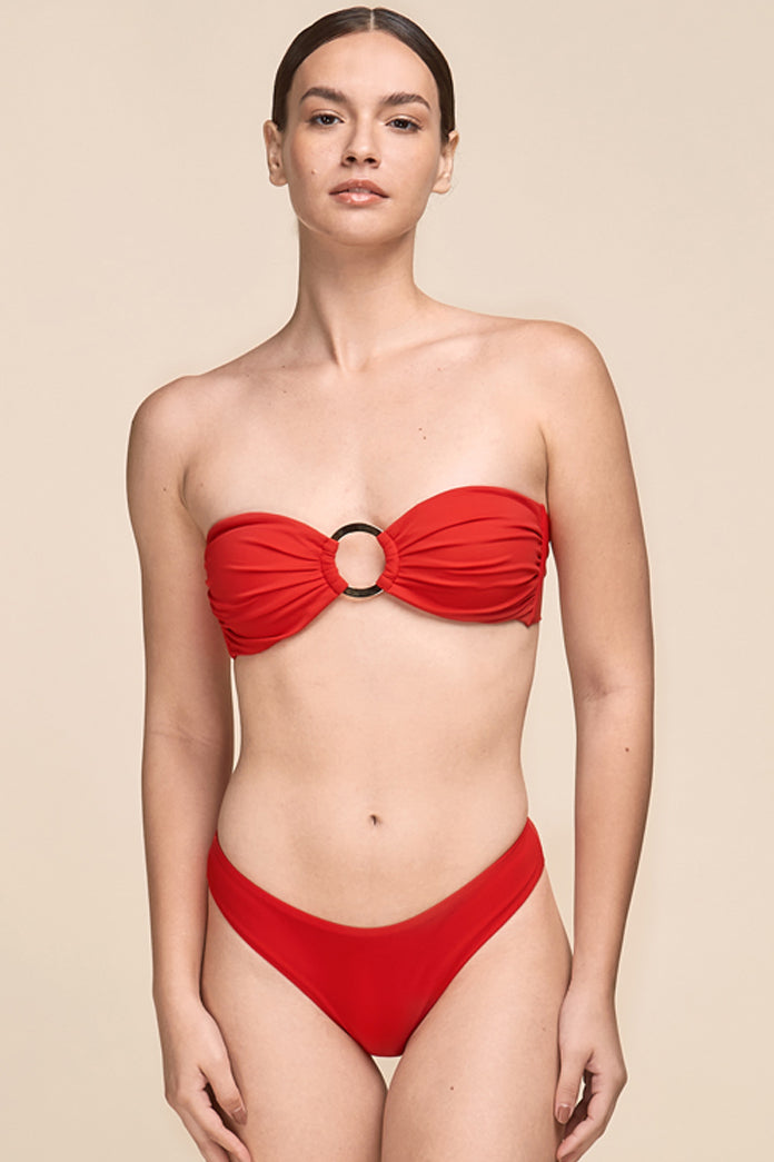 Top Bandeau Red