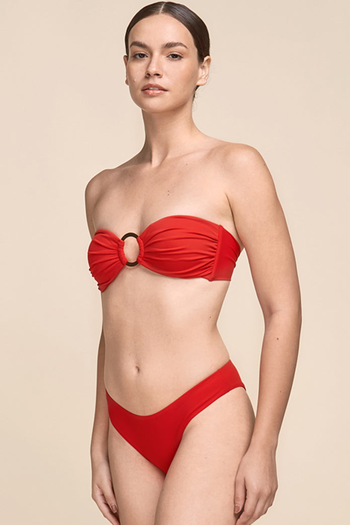 TOP BANDEAU RED 38